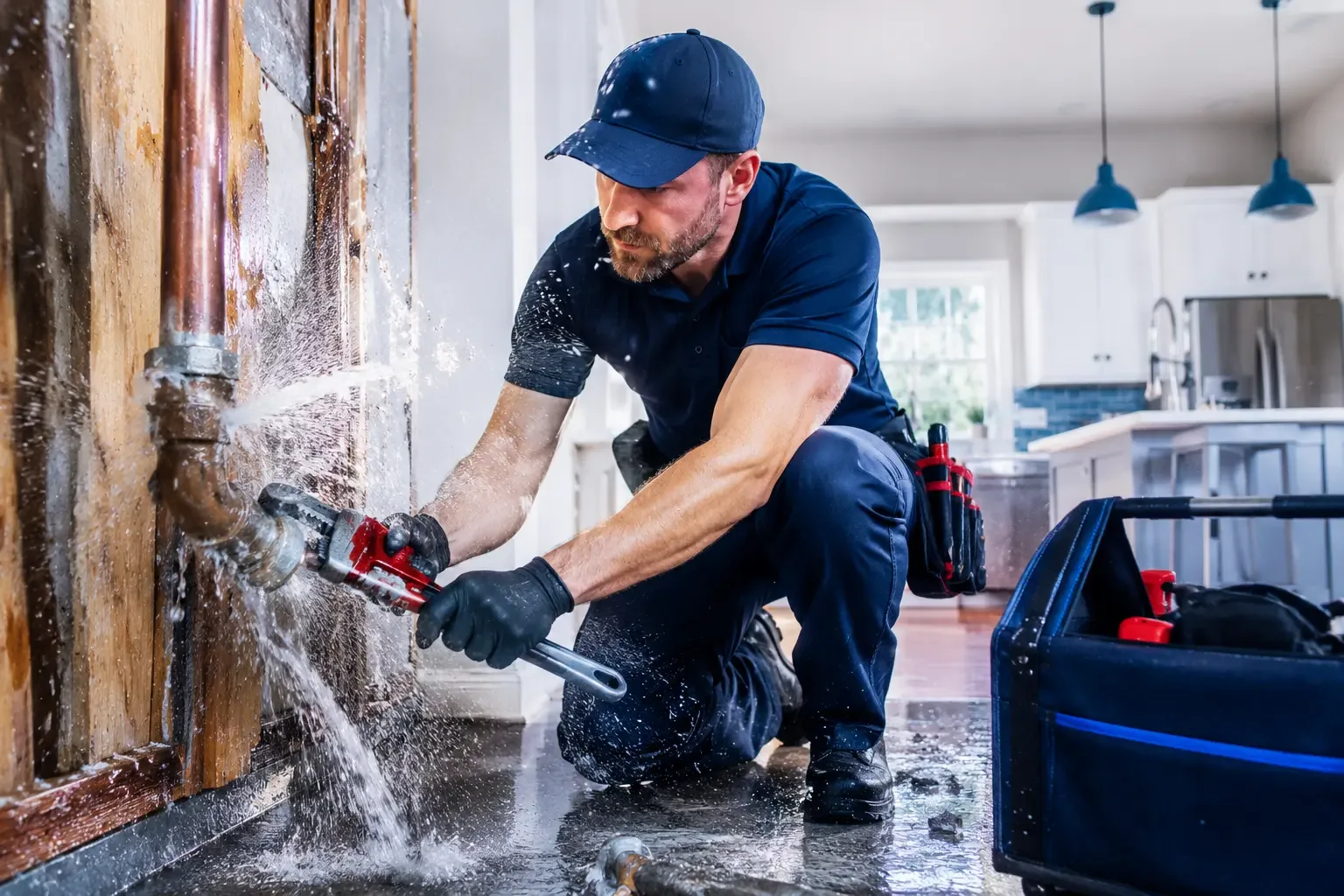 Local emergency pipe repair professionals in Laverne, OK